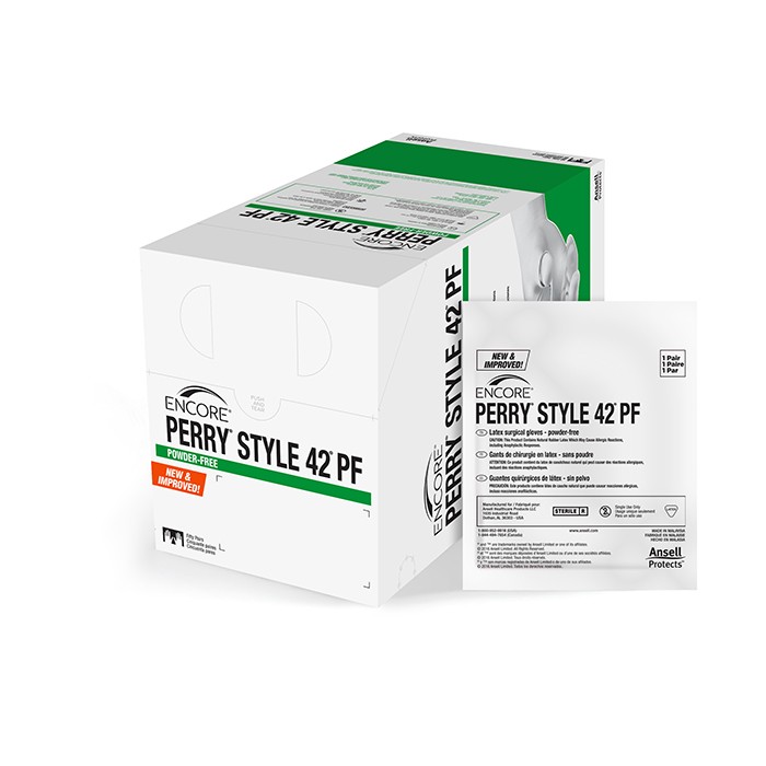 Micro-Touch Sterile Latex Gloves, Powder-Free, # 6.5, White, 50/Box, 5711102PF thumbnail 7