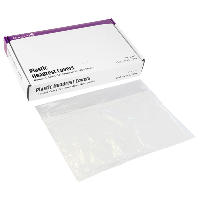 PureLife+ Plastic Headrest Covers - 10" x 11" product image