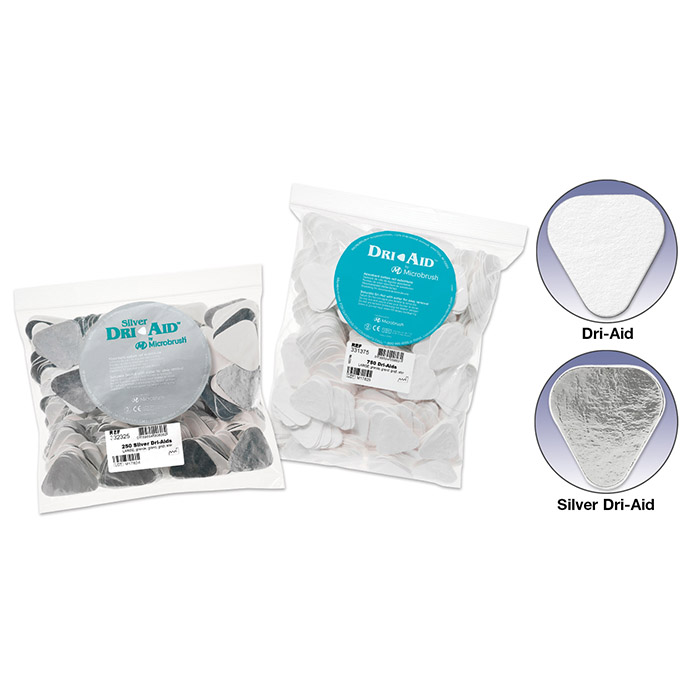 Dri-Aid Cotton Wafers, Silver, Small, 250/Pk, 332125 product image