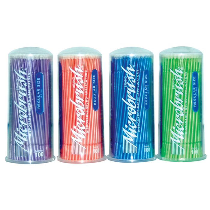 Microbrush Tube Series Applicators, Regular, Blue, 400/Pk, MRB400 thumbnail 11