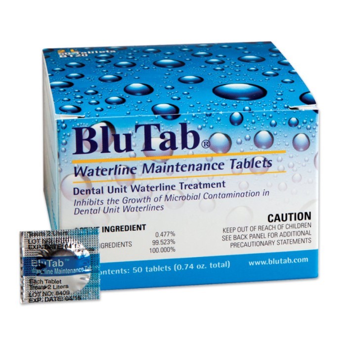 BluTab Tablets, Waterline Cleaner, for Treating 750 ml, 50/Pk, BT50 product image
