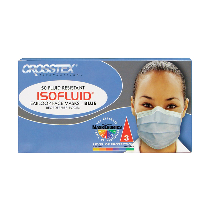 Isofluid Earloop Masks Sapphire 50/Bx thumbnail 11
