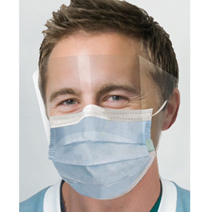 Isofluid Shield Mask Anti Fog Blue 25/Bx, GCIPWB thumbnail 11