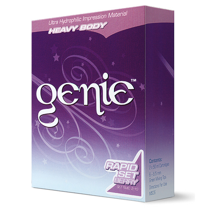 Genie VPS Impression Material, Light Body, Standard Set, 50 ml, 2/Pk, 77615 thumbnail 4
