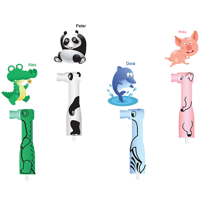 FUNimals Disposable Prophy Assorted 500/Pk thumbnail 6