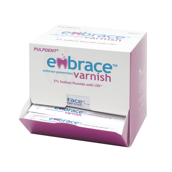 Embrace Fluoride Varnish Tube 5% NaF 12 mL Bubblegum Ea product image