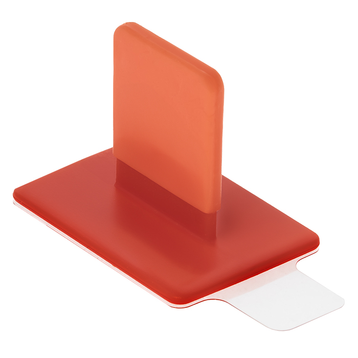 EZ Aim SoftBite Disposable Adhesive Cushioned Bite Tab Holders, Universal Red, 100/pk, 131115 thumbnail 5