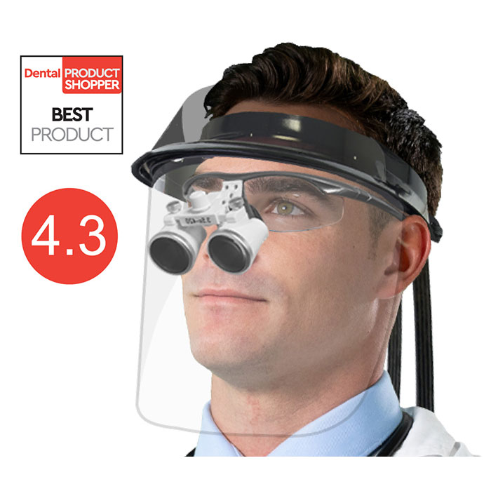 iVisor Loupe Visor & Shield Small Pink Reusable Ea thumbnail 3