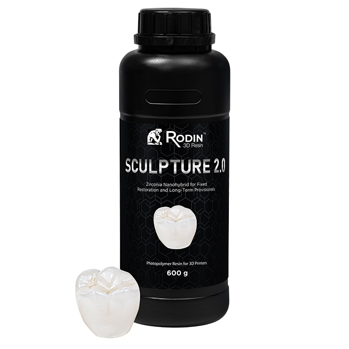 Rodin Sculpture 2.0, Ceramic Nanohybrid, 3D Resins, B1, 300 Gr, 1/Pk, 23907 product image