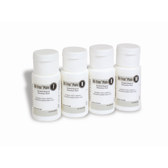 SilTrax Plain Braided Retraction Cord, # 9/1, Medium, 1/Pk, 07-410 thumbnail 10