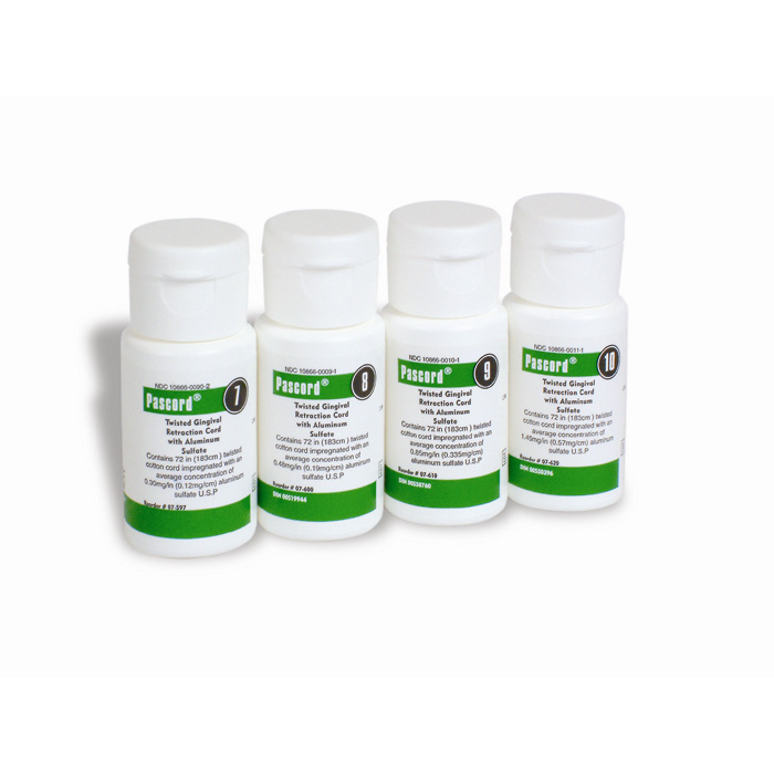 Pascord Retraction Cord, with Aluminum Sulfate, 72", Medium, # 1, 1/Pk, 07-610 thumbnail 11