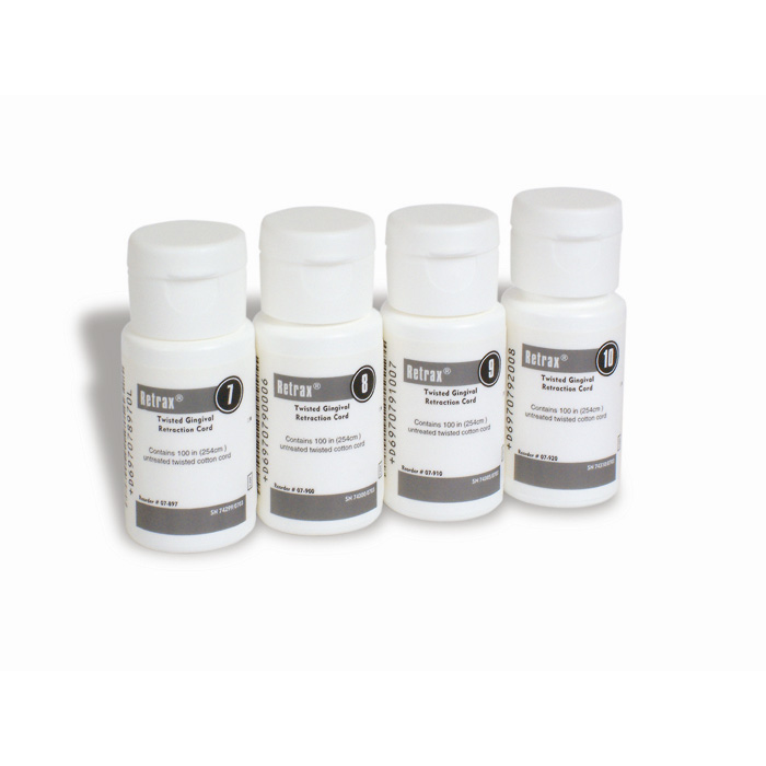 Retrax Twisted Retraction Cord, Plain, # 8/0, Thin, 1/Pk, 07-900 thumbnail 6