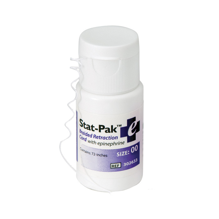 Stat-Pak +E Braided Retraction Cord, with Epinephrine, # 1, 72"/Bt, 302631 thumbnail 5