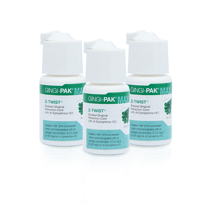 Gingi-Pak MAX Z-Twist Braided Epinephrine Size 00 Very Thin Ea thumbnail 11