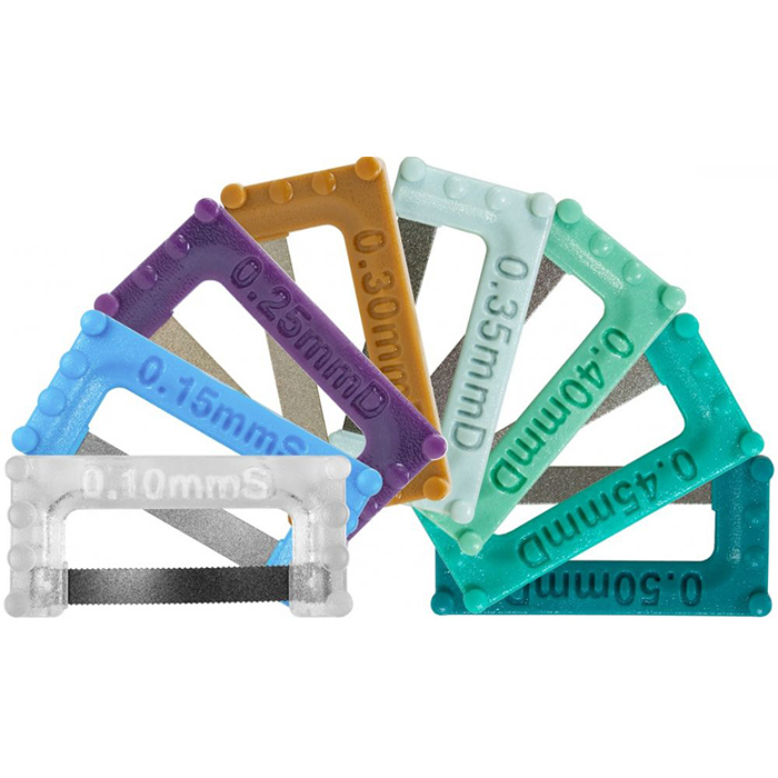 Directa - Ipr Plus Teal Double Sided Widener Coarse Diamond (0.50Mm) Small 8Pk product image