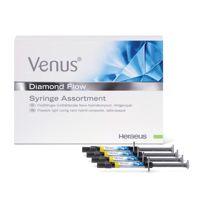 Venus Diamond Flow Flowable, Light-Cure, Syringe Refill, 1.8 g, Clear, 1/Pk, 66040364 product image