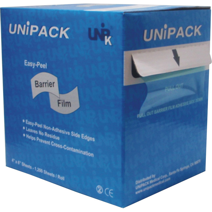 Unipack Barrier Film 4 in x 6 in Blue 1200/Bx product image