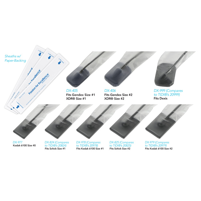 Paper-Backed Barrier Sleeves, for Dexis, 500/Pk, DX-999 product image