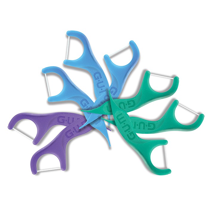 GUM Flosser Curvy Fresh Mint 3/Package 48Pk/Bx product image