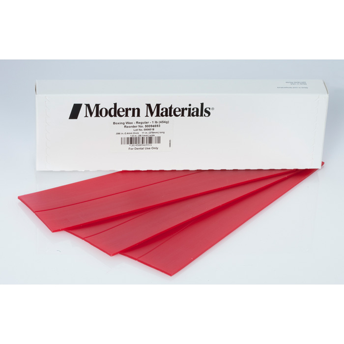 Modern Materials Boxing Wax, Regular, Red, 1 lb, 1/Pk thumbnail 11