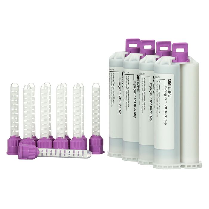 Impregum Garant Soft Polyether Impression Material, Light Body, Quick Step, 50 ml Cartridge, 4/Pk thumbnail 10