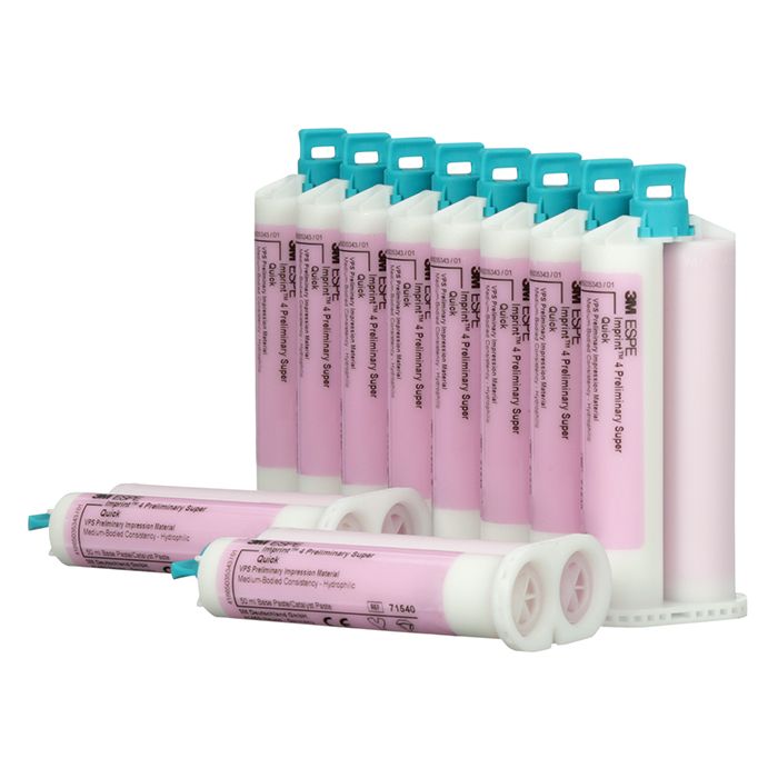 Imprint 4 Preliminary VPS Alginate Cartridge, Bulk Set, Super Quick, 50 ml, 30/Pk product image