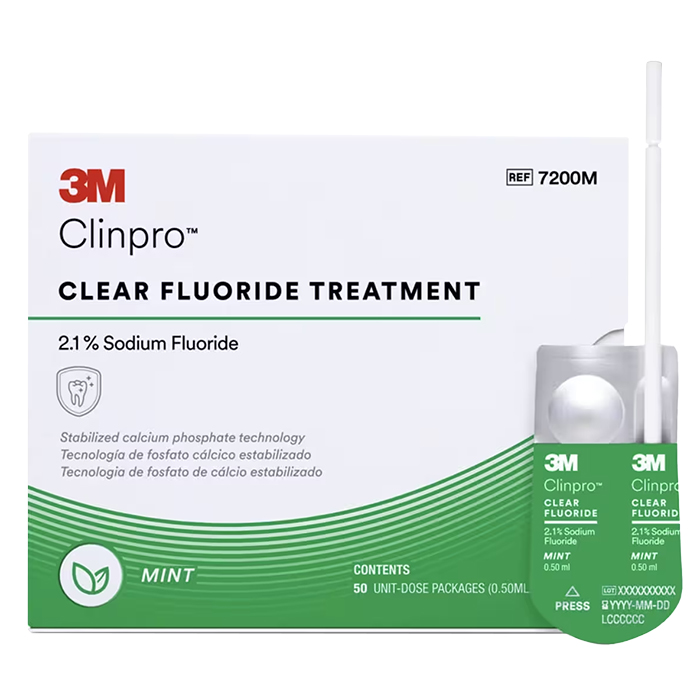 Clinpro Clear Fluoride Treatment 0.5mL 100/Pk Mint thumbnail 10