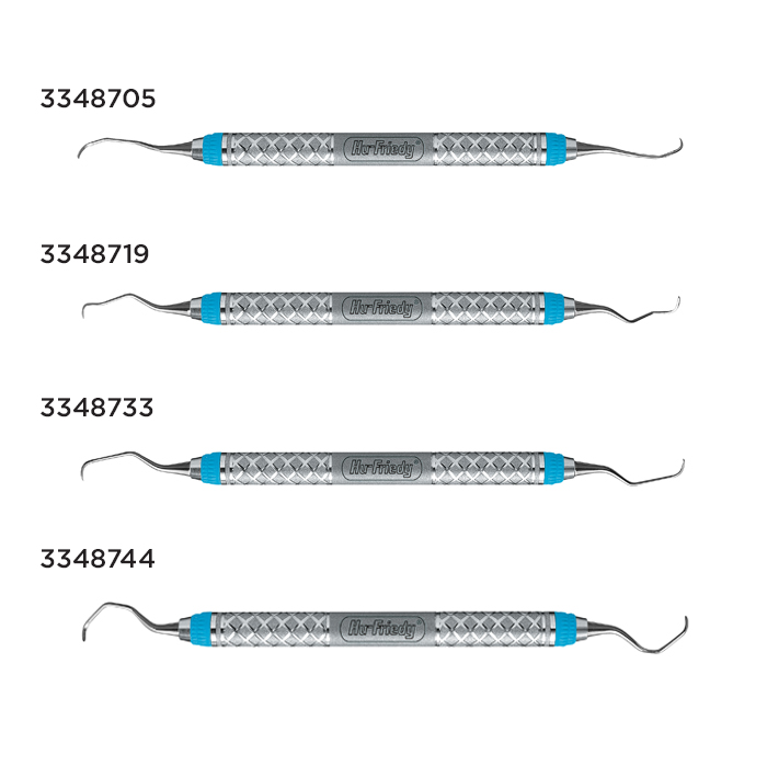 Curette Langer Double End Size 1/2 #8 ResinEight Resin Ea thumbnail 4