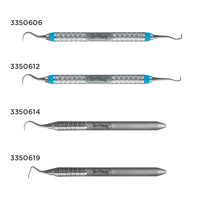 Scaler Sickle Double End Size U15/30 #7 Satin Steel Colours Immunity Steel Ea product image