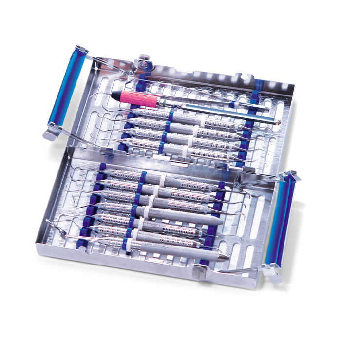 IMS Instrument Cassette Stainless Steel Yellow 14 Instruments Ea product image