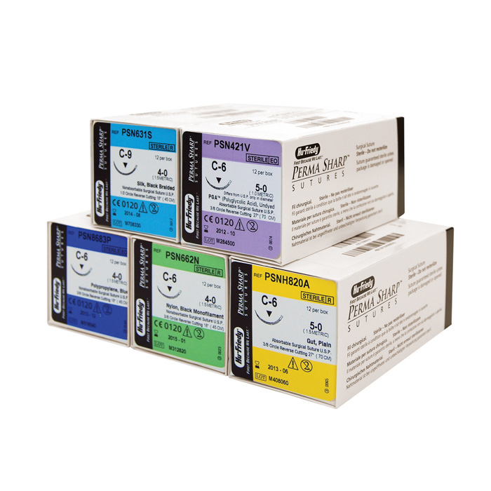 Perma Sharp Suture, Polypropylene, Non-Absorbable, C-17, 6-0, 18", 12/Pk, PSN8384P thumbnail 7