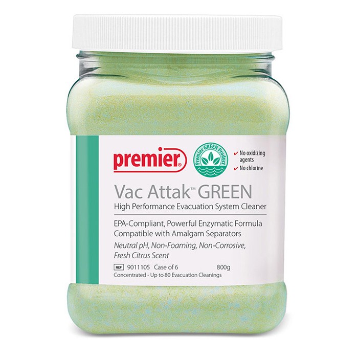 Vac Attak Green Evacuation System Cleaner, Powder, 800 g/Jar, Citrus, 1/Pk, 9011105 thumbnail 11
