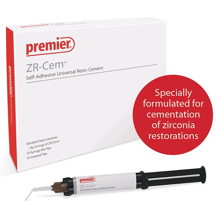 ZR-Cem Self-Adhesive Resin Cement, Standard Pack, 8 g, Translucent thumbnail 8