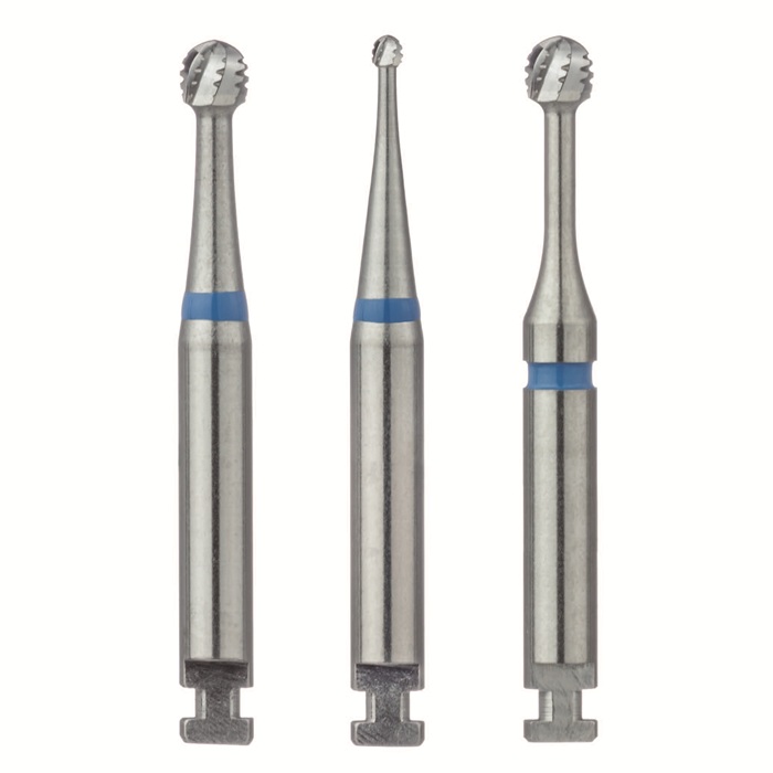 HM1SQ-010 Operative Carbide Bur Cross Cut Round 1mm RAL Pack of 5 product image