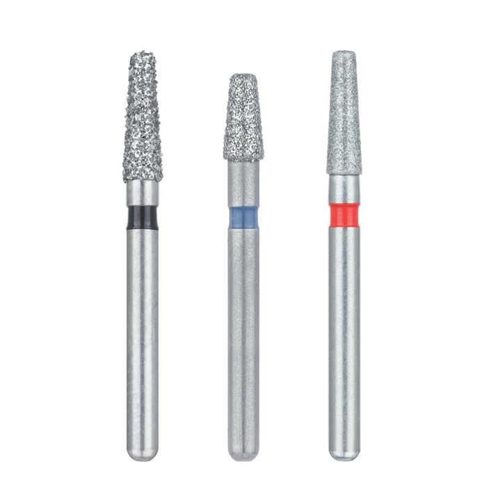 #511W-045 Medium Diamond Bur Modified Depth FG Pack of 5 product image