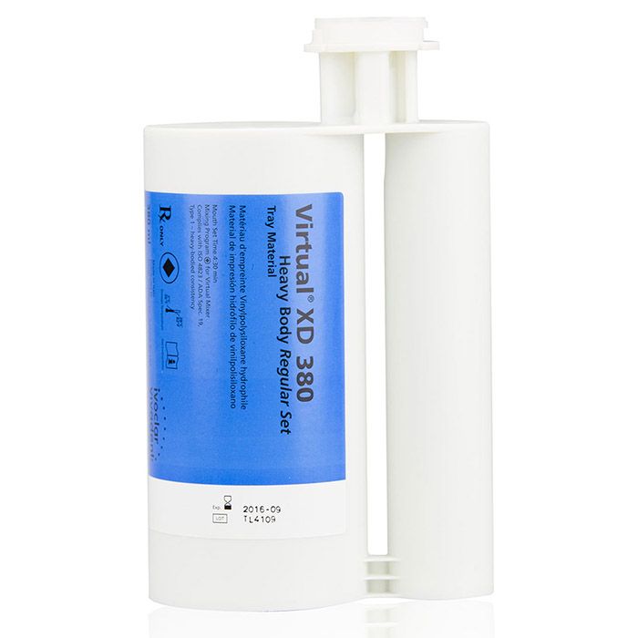 Virtual Impression Material, XD 380 Refill, Heavy Body, Fast Set, 2/Pk, 646448 thumbnail 10