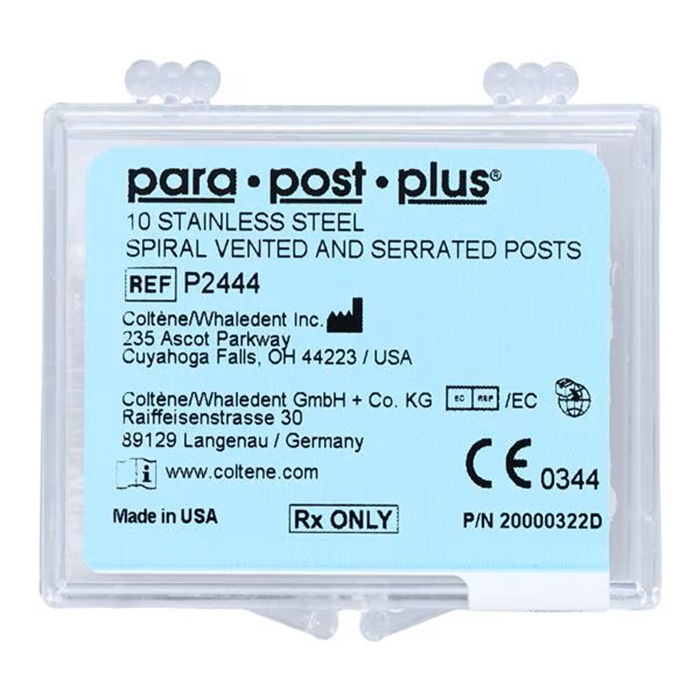 ParaPost Plus Posts, Stainless Steel, Yellow, 10/Pk, P2444 product image
