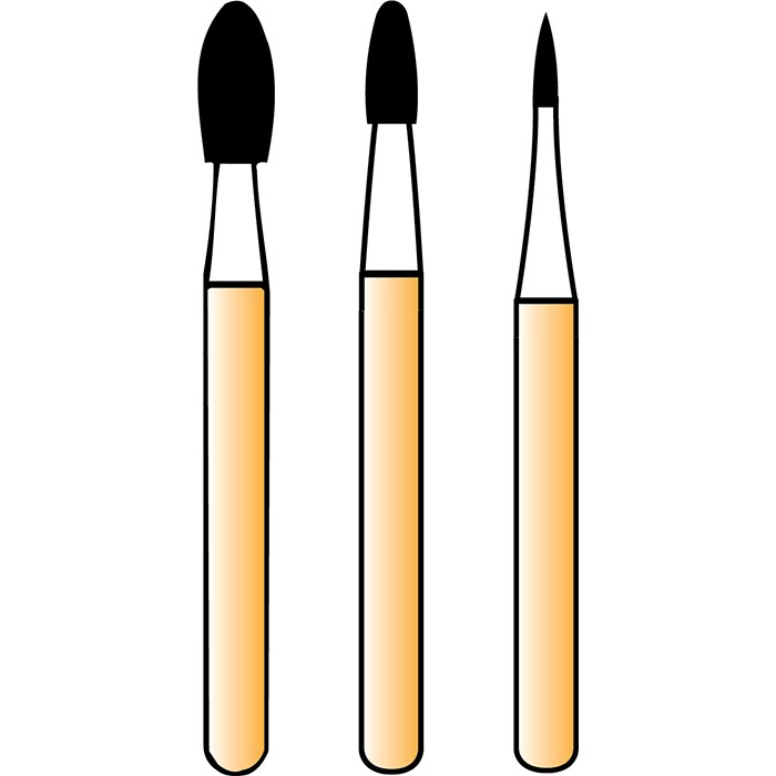 Alpen Carbide Bur Trimming & Finishing Friction Grip 7406 10/Pk product image