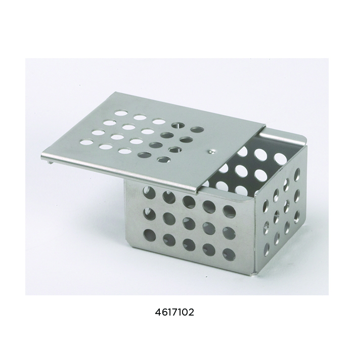Cassette Parts Box Stainless Steel Large Silver 1 Instrument Ea product image