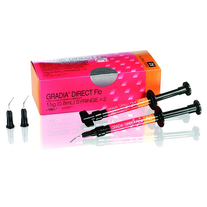 Gradia Direct Flo Microfilled Hybrid Resin Composite, Light-Cure, Syringe Refill, 1.5 g, A3.5, 2/Pk thumbnail 12