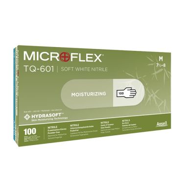 Microflex® Soft White Nitrile Powder-Free