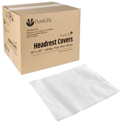 PureLife+ Paper Headrest Covers