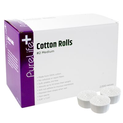 PureLife+ Cotton Rolls