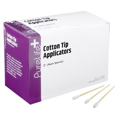 PureLife+ Cotton Tip Applicators