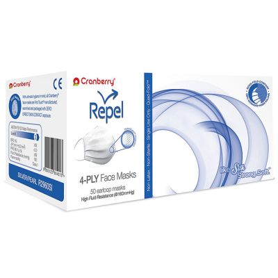 Repel Anti-Fog 4-PLY Face Mask
