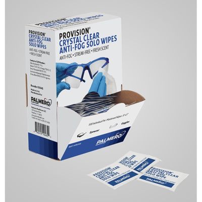 ProVision® Crystal Clear Anti-Fog Solo Wipes