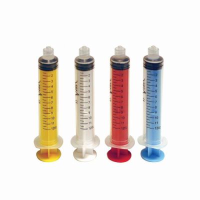 Color-Coded Luer-Lock Syringes