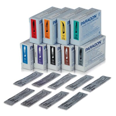 Paragon Disposable Sterile Blades - Stainless Steel