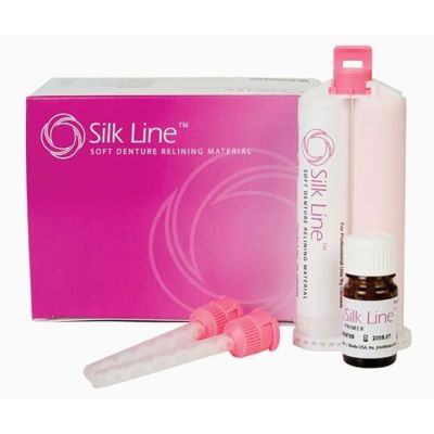 Silk Line Soft Denture Reline Material