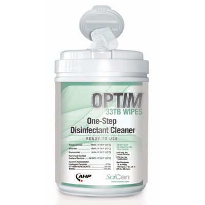 Optim® 33TB Disinfectant Wipes